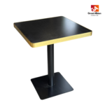 Matt Black Marble Gold Table