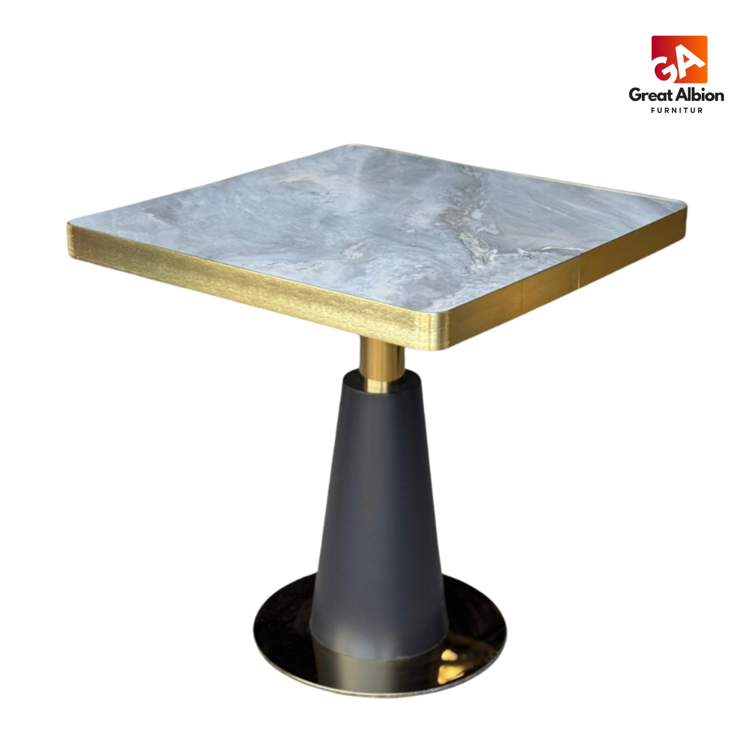 025 Blue Bell Marble Table - Image 1