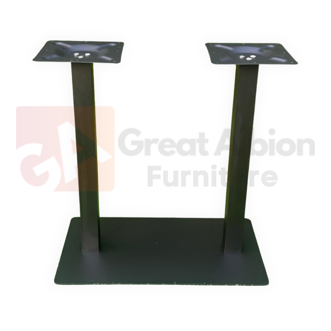 1 (1) Double Column Metal Table Base - Image 1