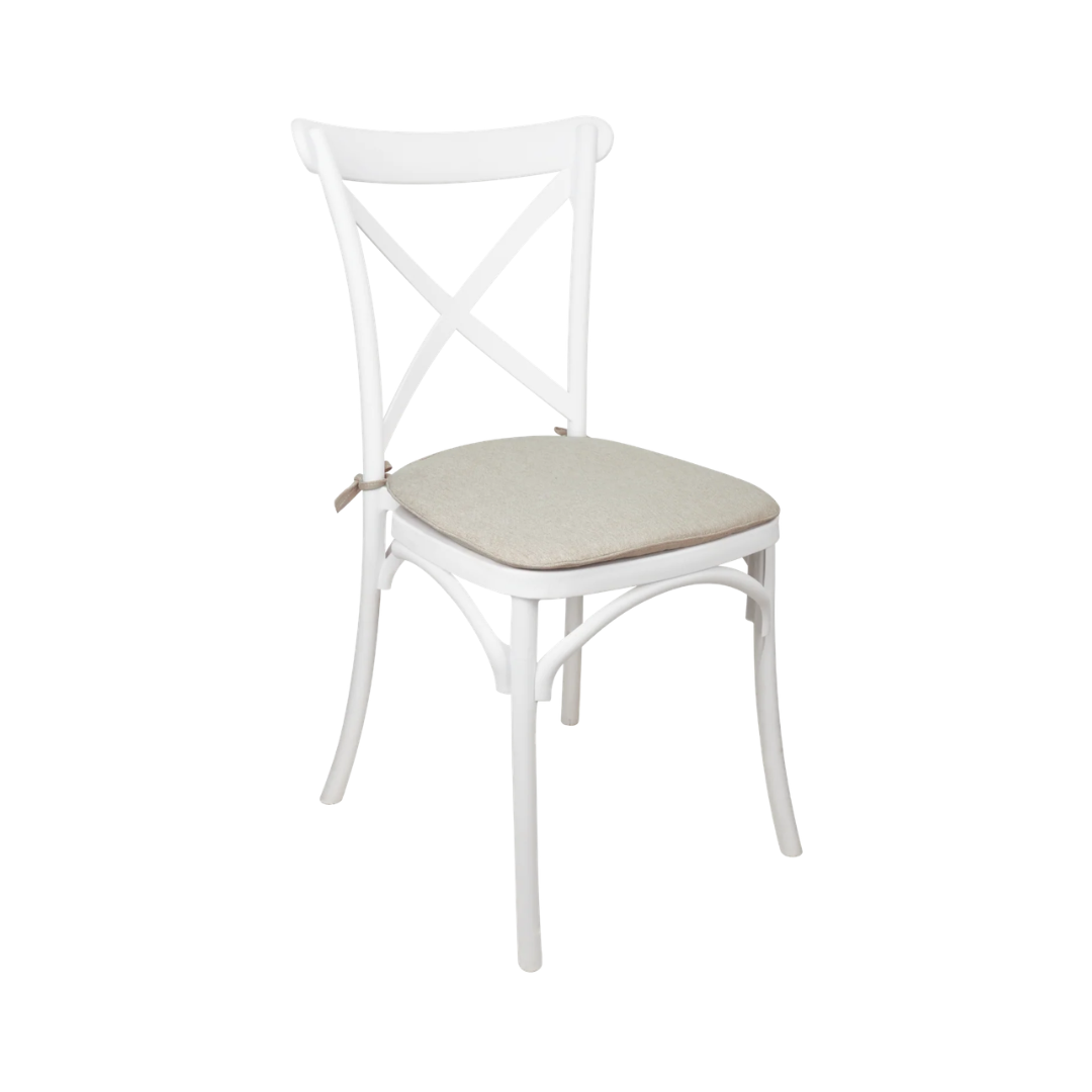 1 Crossback Polypropylene Chair - Image 1
