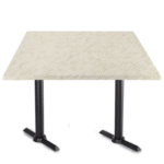 White Marble Effect Table