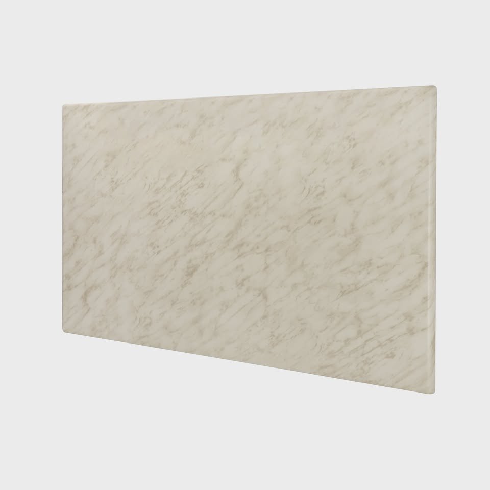 1 White Marble Table Top - Image 1
