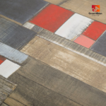 patchwork effect table cornor