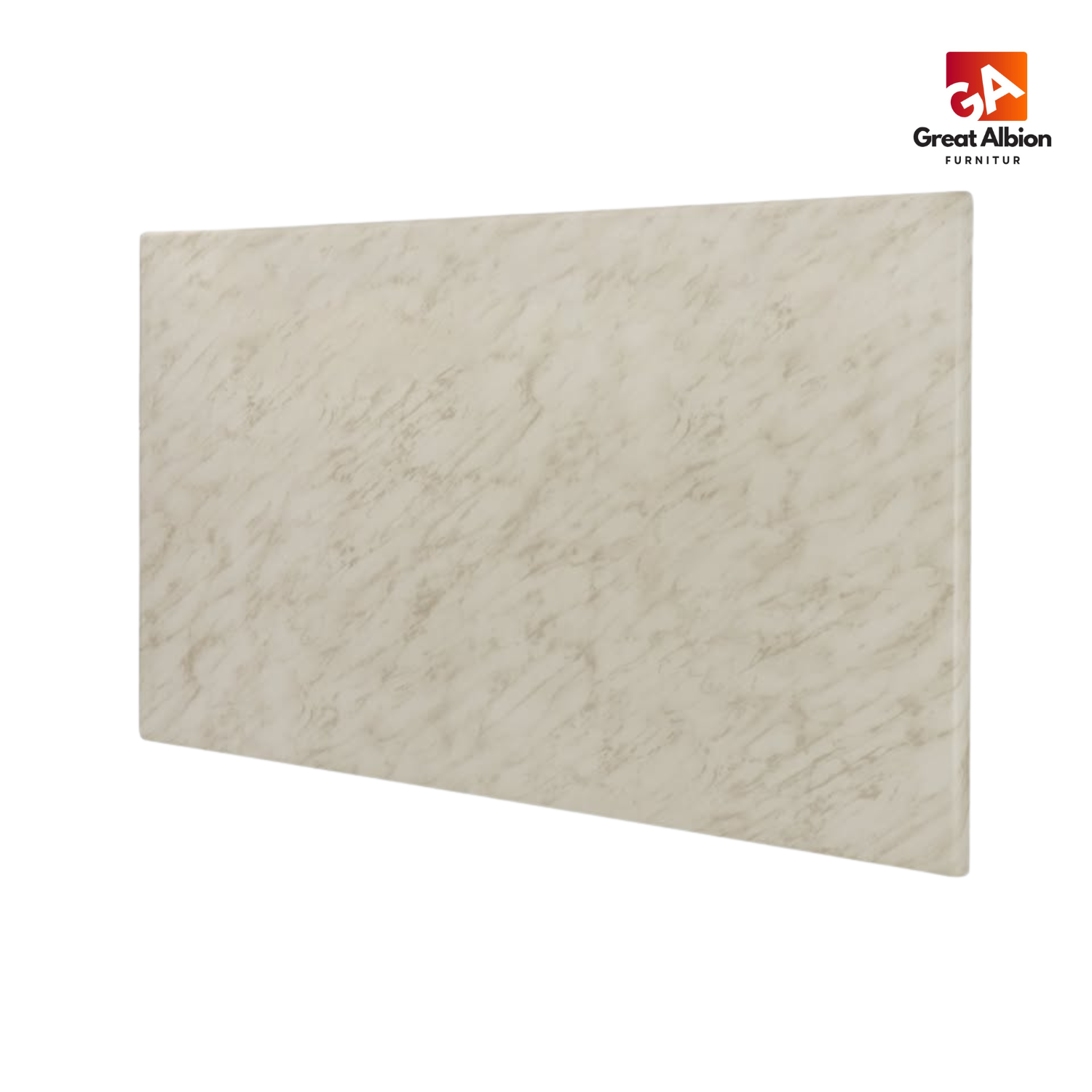 147 White Marble Table Top - Image 1