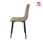 Velvet Dining Chair Metal Legs - Image 18