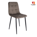 Velvet Dining Chair Metal Legs - Image 13
