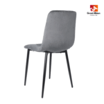Velvet Dining Chair Metal Legs - Image 10