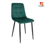 Velvet Dining Chair Metal Legs - Image 5