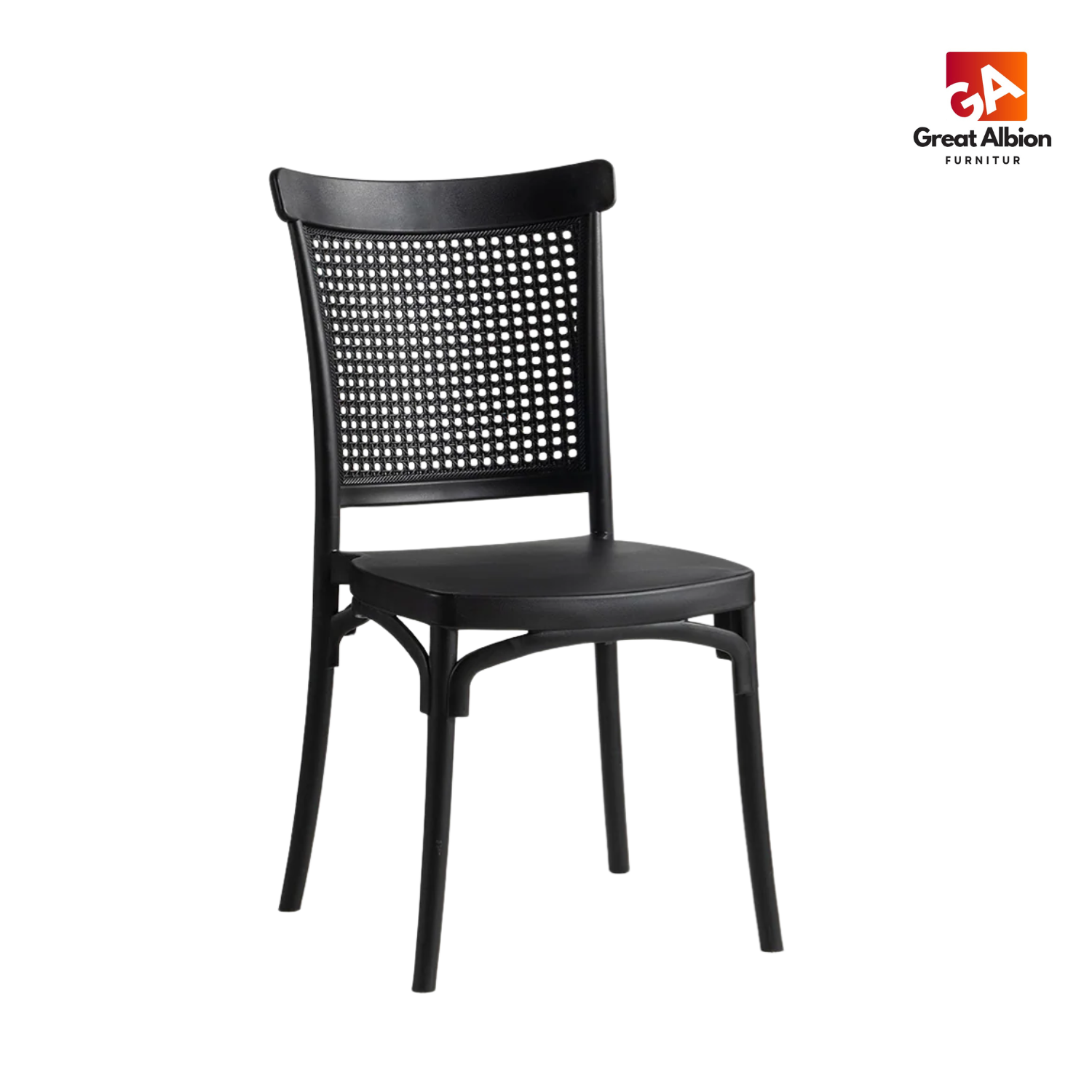 205 Caffe Lima Stacking Chair - Image 1