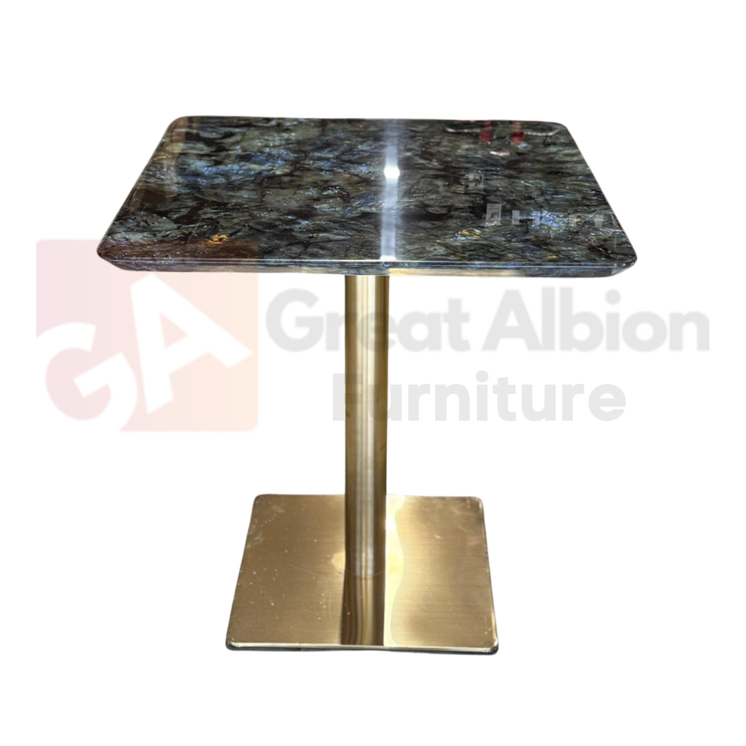 21 Blue Forest Marble Table - Image 1