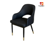 black sofa chair