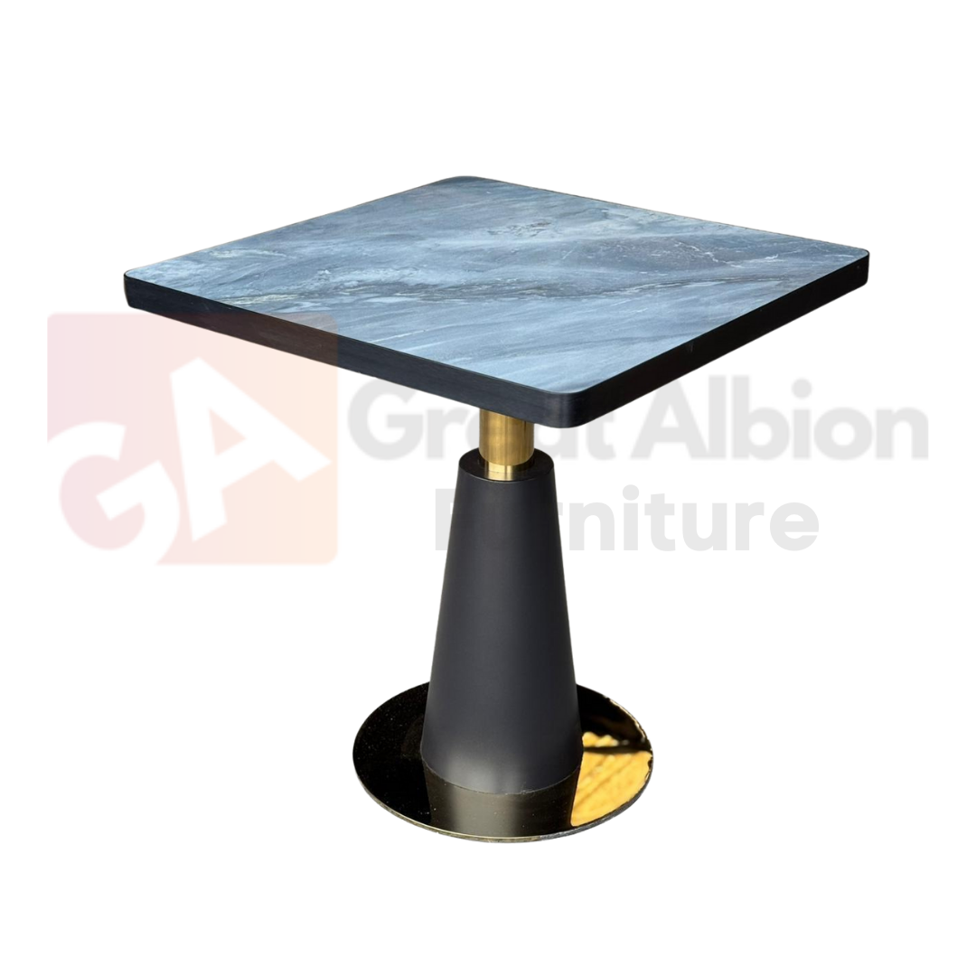29 Blue Marble Dining Table - Image 1