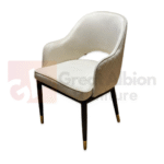 Velvet Stitched Dining Chair - Image 6