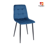 Velvet Dining Chair Metal Legs