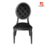 Louis Alure Aluminium Oval Chair - Image 5