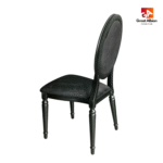 Louis Alure Aluminium Oval Chair - Image 4