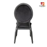 Louis Alure Aluminium Oval Chair - Image 3