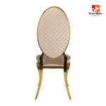 Opal Oval Back Velvet Stacking Chair - Image 13